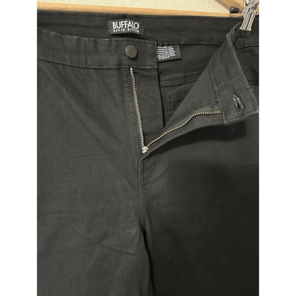 Buffalo David Bitton Black Pants Sz 16/36 Classic Preppy Closet Staple - Picture 6 of 16